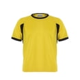 thumbnail image 1 of Playera deportiva EKIP Amarillo / Negro para hombre/mujer, ideal gym y running, 1 of 3
