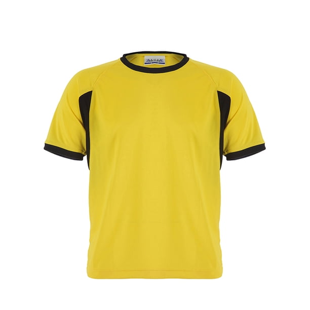 Playera Deportiva EKIP Ekipdry Amarillo/Negro XL