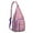 Purple-41, variant on Unicorn Princess Sling Backpack - Crown & Rainbow Accent Crossbody Shoulder Bag, Fashionable Layered Storage for Students & Teens