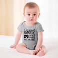 thumbnail image 2 of Proof Daddy Does Not Play Video Games All The Time - Baby Clothes - Funny Newborn Bodysuit Outfits for Boys Gray-style-1 9months, 2 of 7