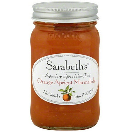 Apricot Orange Preserves - Sarabeth's Orange Apricot Marmalade, 18 oz (Pack of 6)