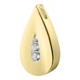 thumbnail image 4 of Perfect Memorials Sparkle Teardrop 14k Gold Vermeil Cremation Jewelry, 4 of 4