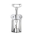 thumbnail image 1 of Ouvre-bouteilles Créatif simple Vin Rouge Ouvre-Bouteille en Acier Inoxydable Multifonctions portable (HTOOQ)), 1 of 3