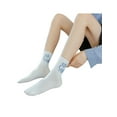 thumbnail image 4 of Kmbangi Women Athletic Cartoon Socks Adults Cute Rabbit Pattern Warm Socks, 4 of 5
