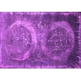 thumbnail image 1 of Ahgly Company Indoor Rectangle Persian Purple Bohemian Area Rugs, 8' x 12', 1 of 4