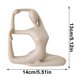 thumbnail image 3 of European Modern Minimalism Creatives Yoga Girl Ornaments Resin Art Home Accessories Window Closet Character Display, 3 of 7