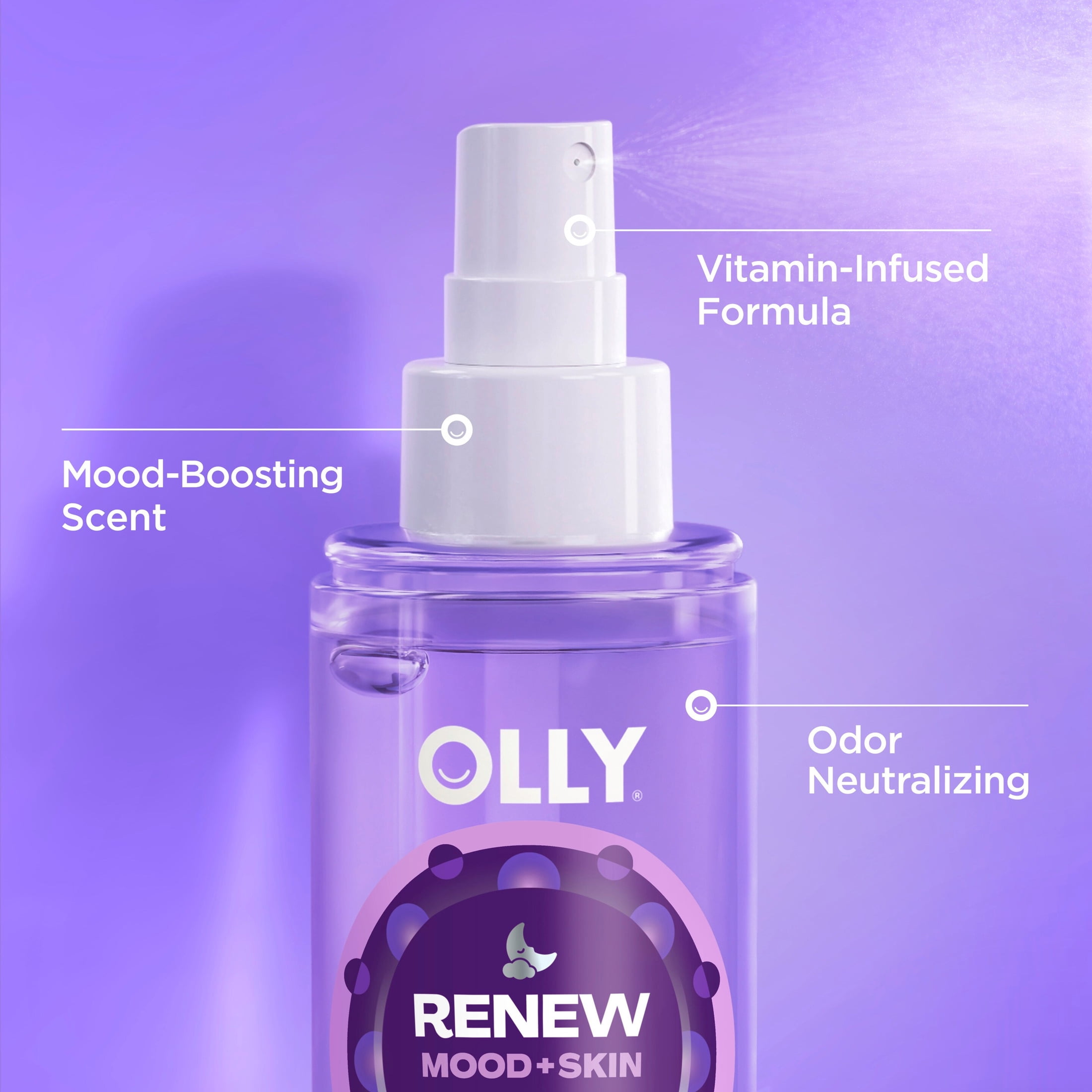 OLLY Body Mist Dreamy Jasmine Scent To Help You Prep For Bed, 5 fl oz