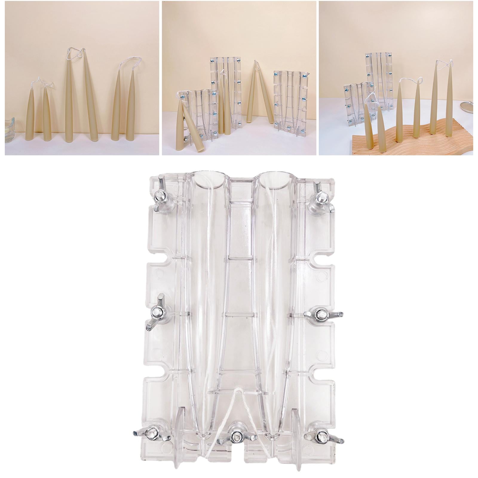 FVDPWYE Candle Making Mould DIY Handmade Crafts Tapered Rod Shaped Candle Model Supplies 2.1x15.2cm