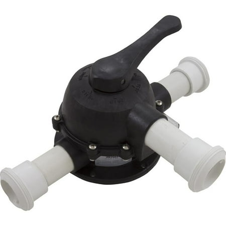 Multiport Valve, Jacuzzi 15VK-24, 1-1/2", 6 Pos, w/ Unions