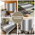 thumbnail image 6 of Gray Vertical Stripes Large Tapestry for Bedroom Wall Hanging Tapestry,Retro Simple Neutral Abstract Lines Ceiling Backdrop Tapestries Poster Blanket Wall Decor for Teens Room Living Room 100" x 59", 6 of 8