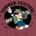 thumbnail image 3 of Disney - Mickey & Friends - Summer Festival - Dancing - Women's Racerback Tank Top, 3 of 5