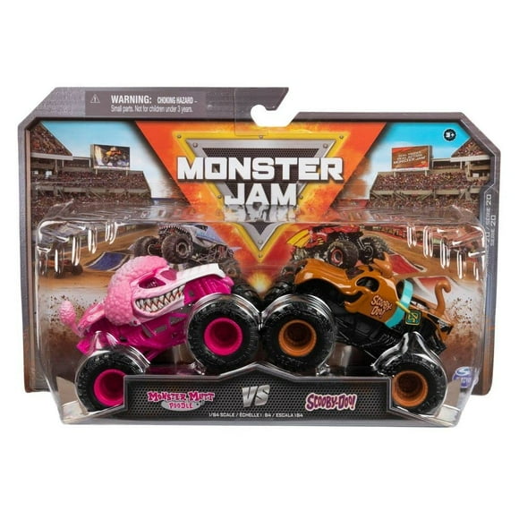 Monster Mutt Poodle oficial de Toy Monster Jam vs. Scooby Doo
