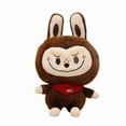 thumbnail image 1 of Muñeco de peluche con forma de conejo Labbub, marrón suave, 30 cm, 1 of 2