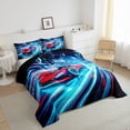 thumbnail image 3 of Castle Fairy Red Car Boy Full Size Comforter Sets,Extreme Sport Bedding Sets, 3 of 8