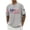 Light Gray, variant on Men's 4th of July 250th Anniversary USA Flag T Shirts Patriotic Tees Independence Day Tops Casual Crewneck Tshirts Cotton Tees Plus Size Shirts,Light Gray,5XL