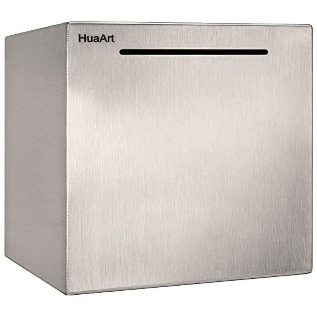 Hucha segura HuaArt de acero inoxidable para adultos