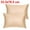 Champagne, variant on Unique Bargains King Size Silky Satin Zipper Pillowcases Set of 2, 21" x 37"