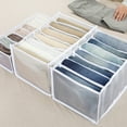 thumbnail image 5 of UDIYO Underpants Organizer Large Capacity Stitching with Compartments Cabinet Drawer Storage Box, 5 of 8