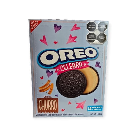 Oreo-Celebra Churro Flavor 14 Pack of 10 cookies