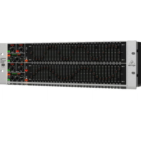 UPC: 0748252153449 | Behringer Ultragraph Pro FBQ6200HD High-Definition 31-Band Stereo Graphic Equalizer with FBQ Feedback Detection System