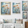 thumbnail image 4 of Designart "Elegant Lotus Blooms II" Lotus Wall Art Living Room, 4 of 7