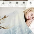 thumbnail image 3 of ARISTURING Deer Throw Blanket, Adorable Super-Soft Extra-Large Deer Blanket for Girls, Boys, Adults, Teen, Kids, and Children, Cute Winter Blanket Warm and Cozy Throw for Bed, Crib or Couch, 3 of 6