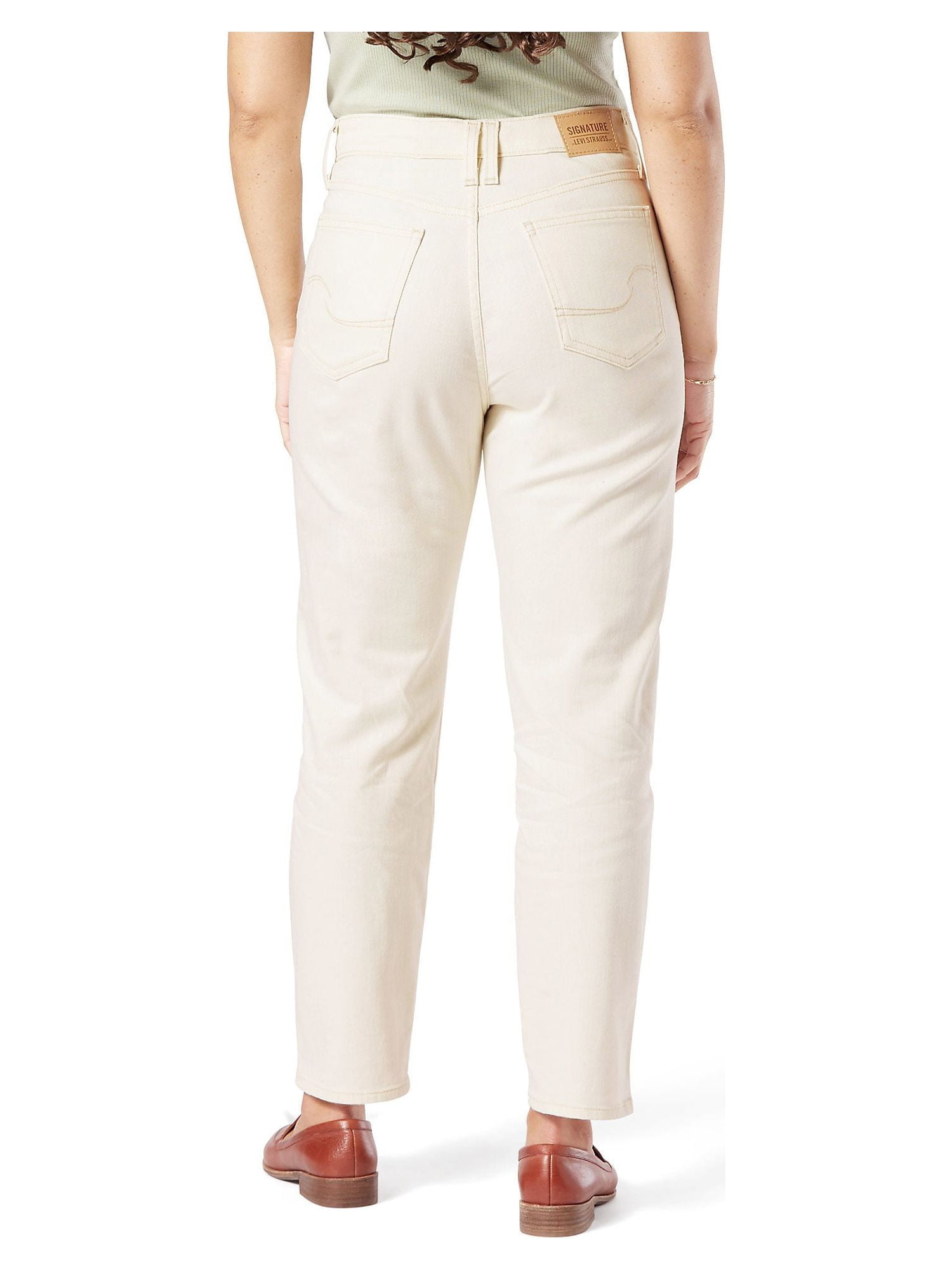 Signature by Levi Strauss & Co. Women's Heritage High Rise Straight Jeans