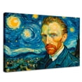thumbnail image 1 of Cuadro Decorativo Canvas Canvas Revolution Van Gogh Estrellado 90x60, 1 of 4