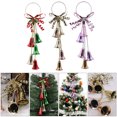 thumbnail image 2 of 1 Pc Christmas Tree Hanging Decoration Metal Bells String Hanging Decoration, 2 of 8