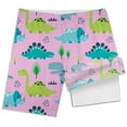 thumbnail image 3 of MEZZALL Boys Shark Printed Swimming Shorts With Lace Up High Waisted Loose Casual Swim Trunks Summer Beach Vacation Pool 10-12 Years Lovely Kids Wear, 3 of 5