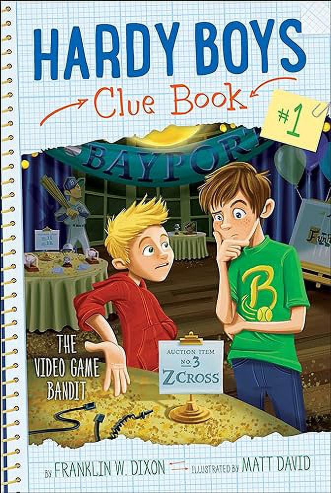 The Video Game Bandit (Book #1 of Hardy Boys Clue Book) By