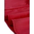 thumbnail image 5 of INSPIRE CHIC Women's Satin Shirt Button Down Short Sleeves Casual Blouse Red L, 5 of 5