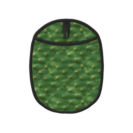 

Cactus 3 Pot Holders for Kitchen - Heat Resistant Oven Mitts Hot Pads with Pocket Non Slip Silicone Pot Holders Cuteness Hanging Loop Potholders for Kitchen Baking