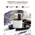 thumbnail image 3 of Waterless Cordless Diffuser ,Portable Small Mini Diffusers, Aromatherapy Diffuser 3 Mist Modes, Cycle Start,400 Sq.Ft A, 3 of 7