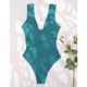 thumbnail image 5 of Gibobby Traje de Baño Sexy Bikini Tira pequeña Hollow Tie Up Bikini unido Traje de baño sexy Mujer(A,M), 5 of 5