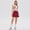 Set 01, variant on Top-kevin 2 Piece Tennis Skirt Sets for Women Color Block High Waisted Golf Polo Two Piece Skirt Set Women Outfits