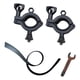 thumbnail image 3 of Abrazadera metálica de montaje en pala para portaequipajes de techo de alta resistencia, soporte seguro para camioneta SUV Negro, 3 of 9