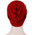 thumbnail image 4 of Bangcool Turban Headwrap Twisted Braid Elastic Beanie Headwrap Hair Loss Cover Sleep Cap, 4 of 8