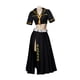 thumbnail image 3 of AG Tokyo Revengers Cosplay Crop Top Falda Anime Traje Conjunto De Manji Gang Mikey Uniforme De Halloween, 3 of 4