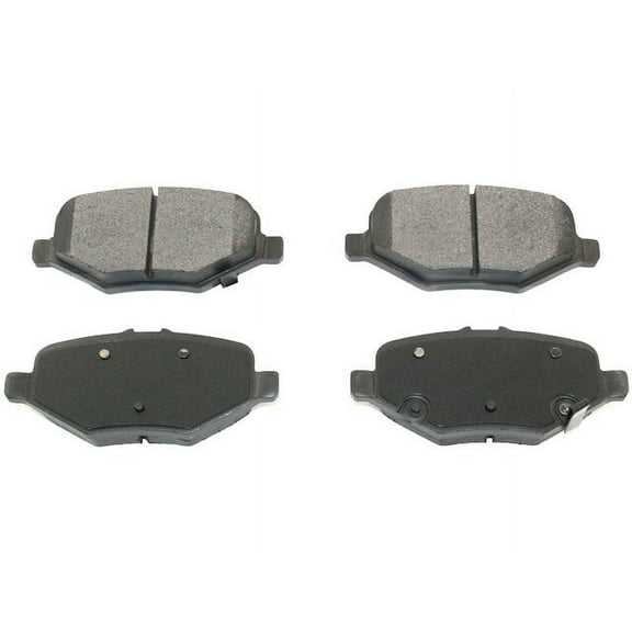 Rear Brake Pad Set - Compatible with 2013 - 2019 Ford Explorer 2014 2015 2016 2017 2018