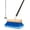 Blue - Soft, variant on BLUEWING 4ft Heavy Duty Deck Brush Boat Brush with Carbon Fiber Long Handle and Soft Bristle Scrubbing Washing Brush Outdoor Boat Cleaning Brush Tools Yellow
