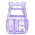 thumbnail image 6 of PRIYAL Cusangel Heavy-Duty Transparent Backpack, TPU Large Capacity Clear Backpack, Essential for Sports Events, Home & Travel, Black Transparent Backpack Women's Shoulder Bag, 6 of 13
