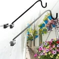thumbnail image 6 of Heavy Duty Adjustable Pole Mount Hook For Outdoor Garden Patio Bird Feeder Hanging Support, 6 of 7