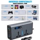 thumbnail image 5 of Convertidor Automático 12V A CA 220V 4 USB Inversor Coche QC3.0 Enchufe Cargador Rápido, 5 of 8