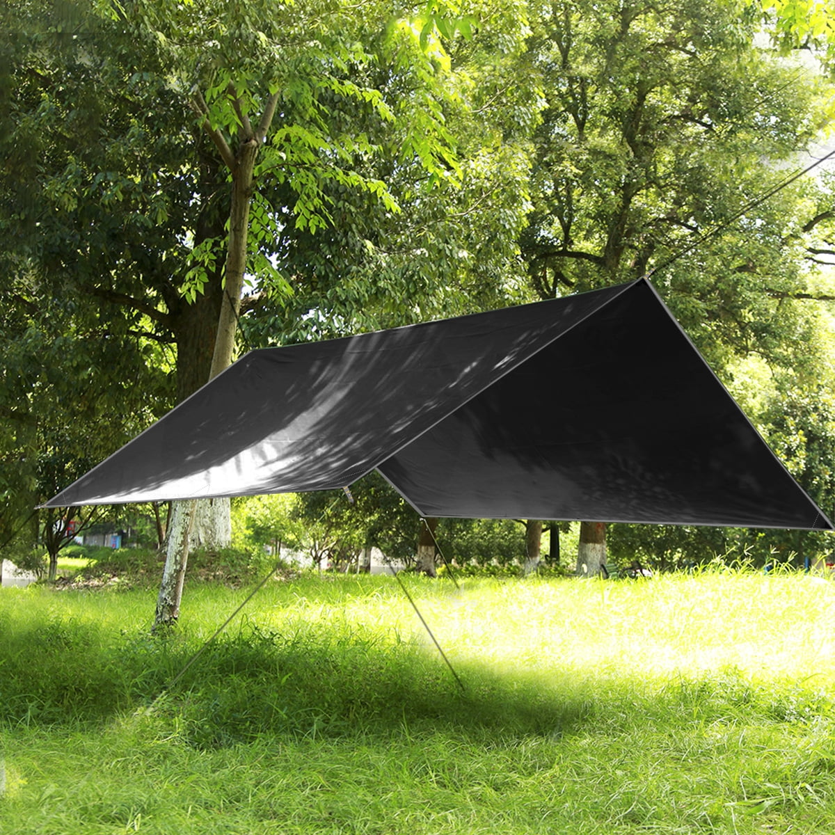 Grassman Waterproof Camping Tarp, 10x10ft/10x12ft Rain Fly Shelter