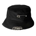 thumbnail image 1 of Circunferencia del sombrero de 56-58 cm, sombrero con pasador de anillo de hierro, sombrero de pescador plegable, sombrero para sombrilla, sombrero para el sol, 1 of 5