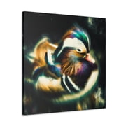 Mandarin Duck Expressionism - Canvas