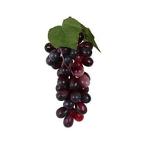 LAMIRO Decoration Grapes Bunch Wine Grapes Artificial Fruit Artificial Vegetables,Purple