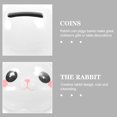 thumbnail image 2 of Ceramic Rabbit Model Bunny Piggy Bank Unbreakable Money Jar Ceramic Bunny Adorn, 2 of 9