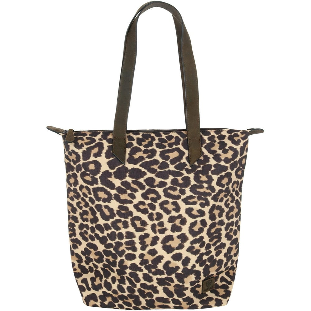 Ariat - Ariat Cruiser Leopard Print Tote Handbag (Women's) - Walmart ...